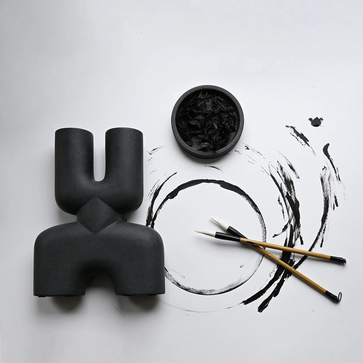 Cobra Double, Mini - Black Vases 101 Copenhagen   