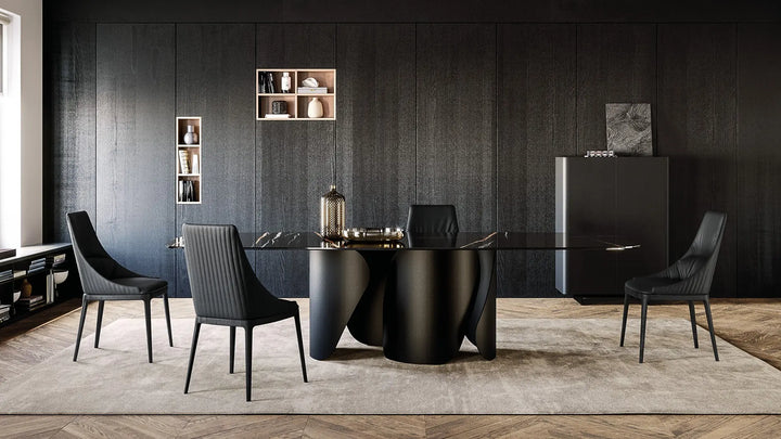 ONDA GLASS DINING TABLE Dining Table Eforma