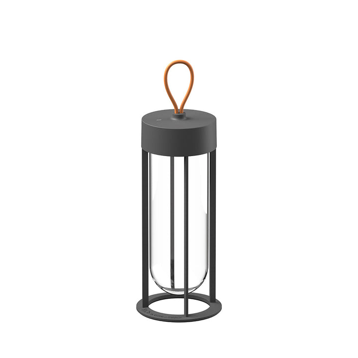 In Vitro Unplugged Portable Lamp Table Lamps FLOS Anthracite 2700K - Warm White