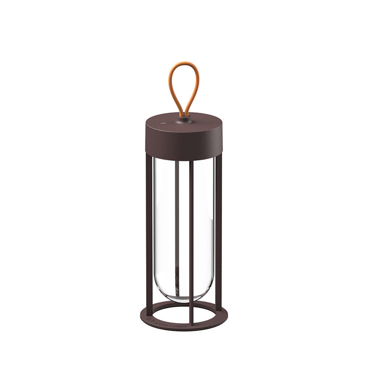 In Vitro Unplugged Portable Lamp Table Lamps FLOS Deep Brown 2700K - Warm White