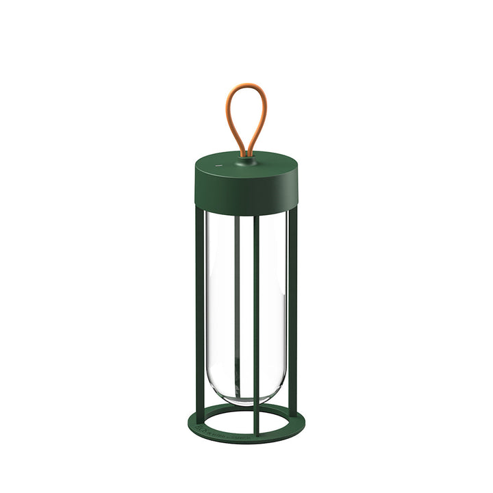 In Vitro Unplugged Portable Lamp Table Lamps FLOS Forest Green 2700K - Warm White