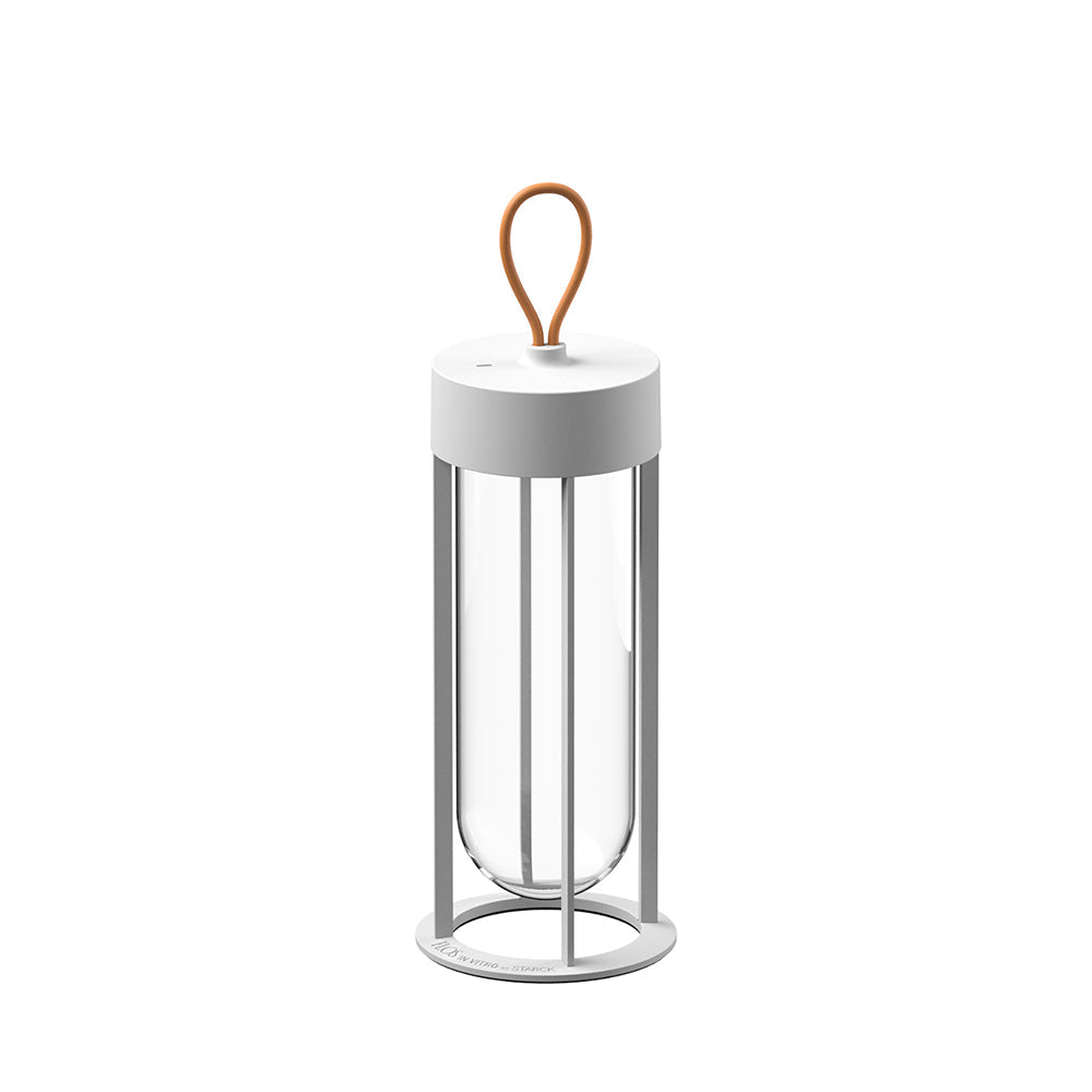 In Vitro Unplugged Portable Lamp Table Lamps FLOS White 2700K - Warm White