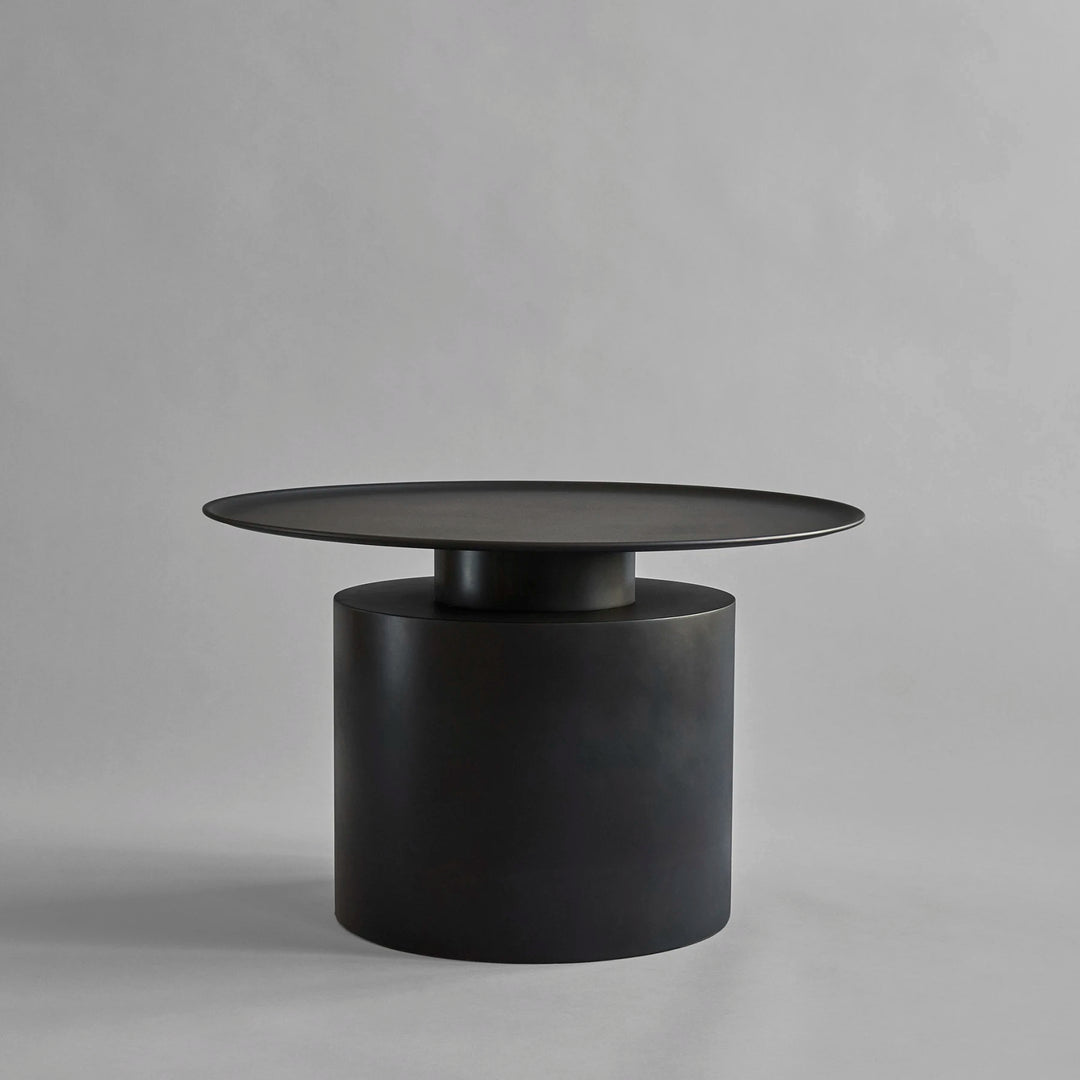 Pillar Table, Low - Burned Black Table 101 Copenhagen   