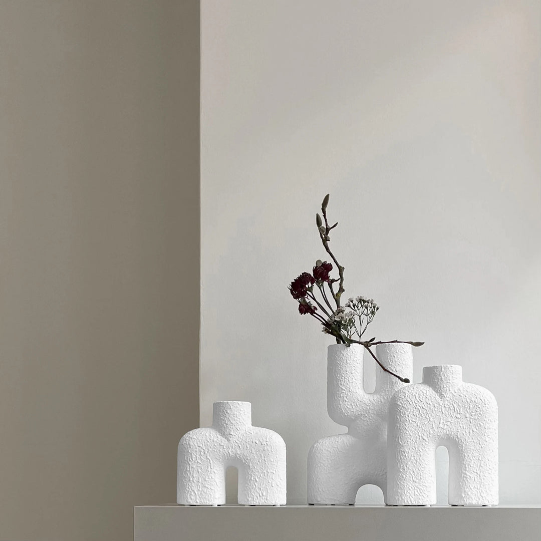 Cobra Double, Mini - Bubble White Vases 101 Copenhagen   