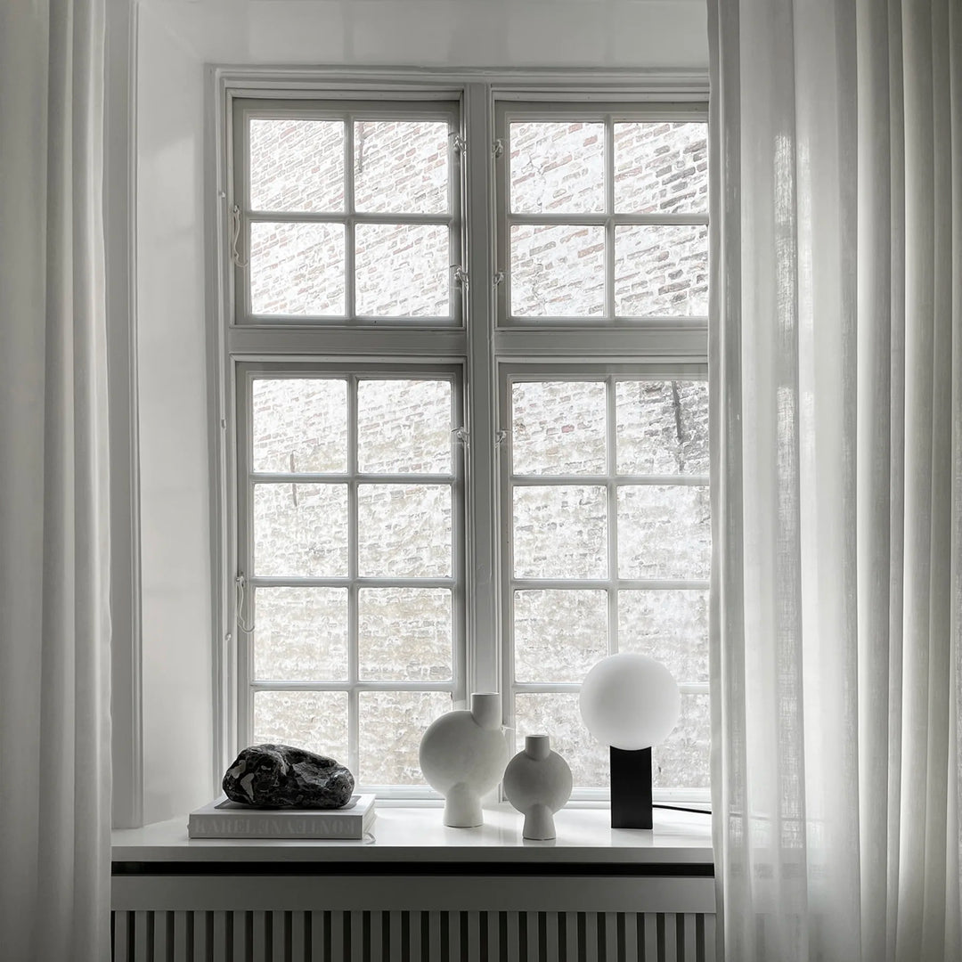 Sphere Vase Bubl, Mini - Bone White Vases 101 Copenhagen   