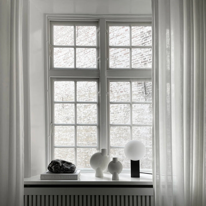 Sphere Vase Bubl, Mini - Bone White Vases 101 Copenhagen   