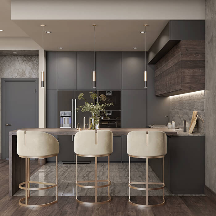 ISADORA BAR CHAIR Bar Stools Essential Homes