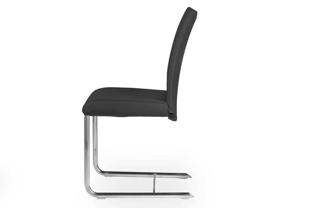 Isotta Dining Chair White Chrome Dining Chairs Naos