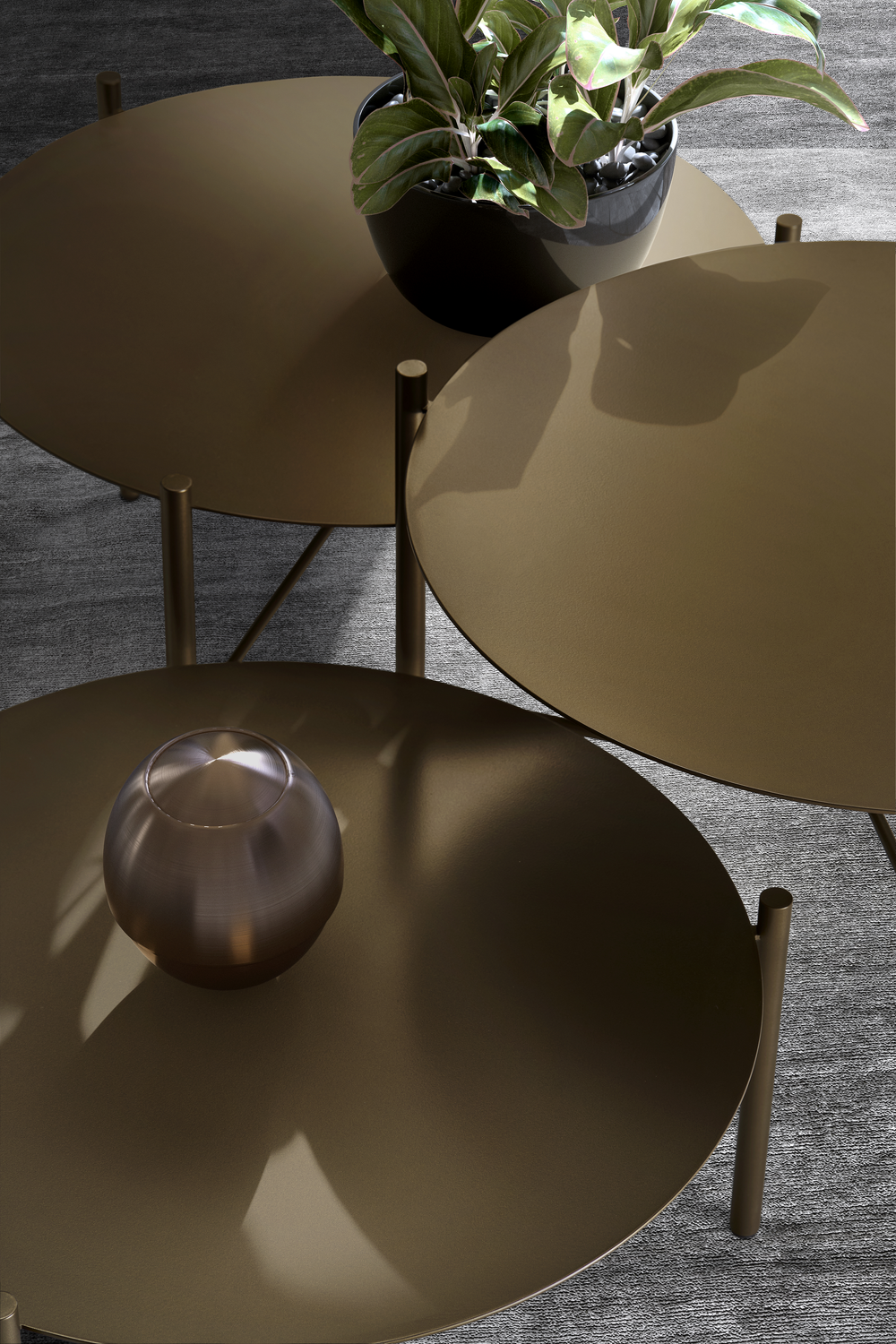 JACK METAL TOP COFFEE TABLES Coffee Table Eforma   