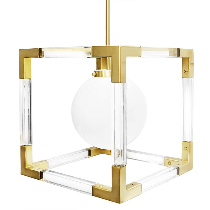 Jacques Pendant Light Jonathan Adler Brushed Brass