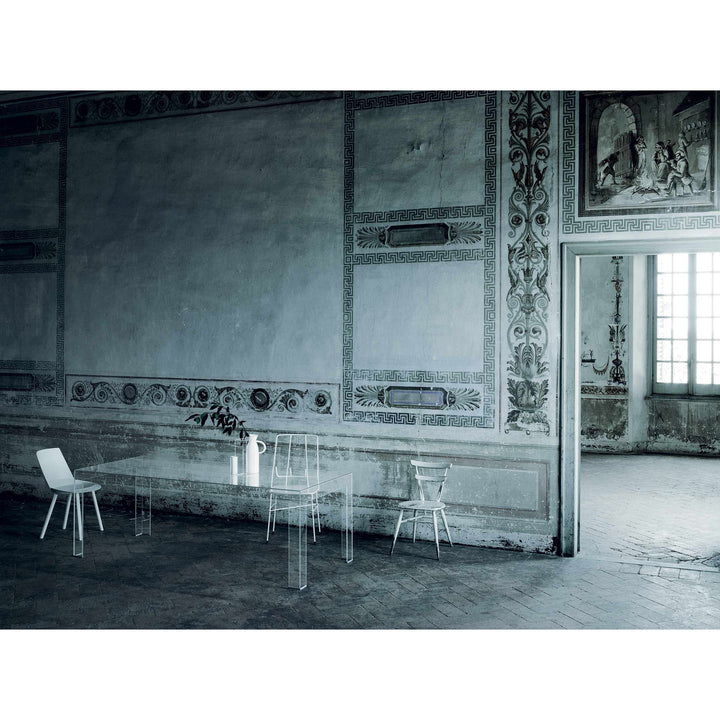 Atlantis High Glass Dining Table Tables Glas Italia