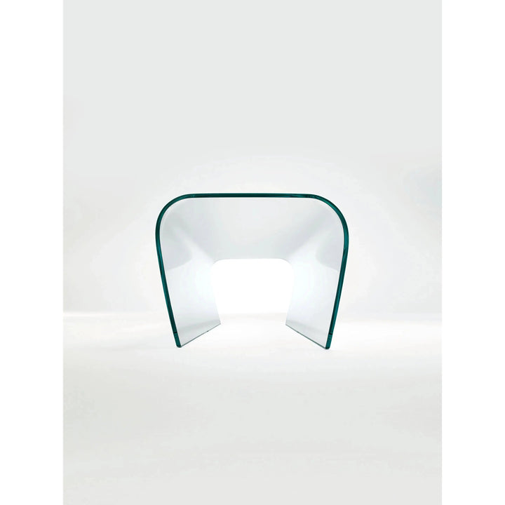 Bent Glass Bench and Stool Benches Glas Italia