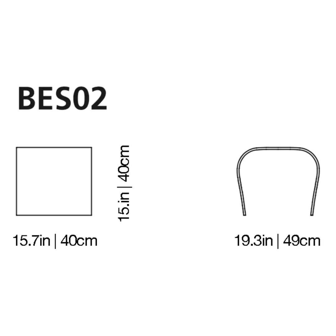 Bent Glass Bench and Stool Benches Glas Italia