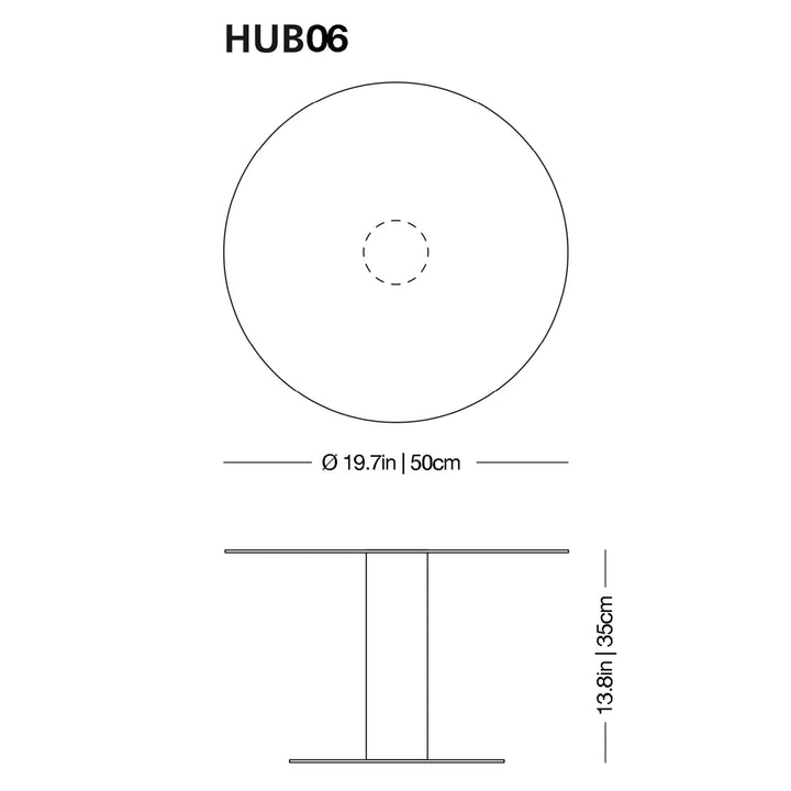 Hub Low Glass Table Tables Glas Italia