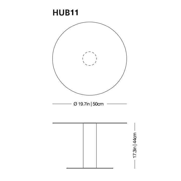 Hub Low Glass Table Tables Glas Italia