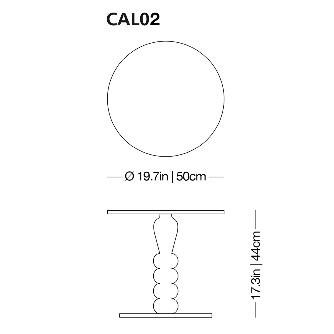 Calice Low Glass Table Tables Glas Italia