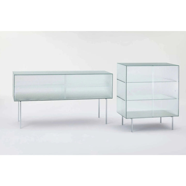 Commodore Glass Storage Unit Cabinets & Storage Glas Italia