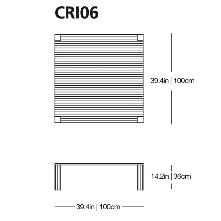 Cryptée Glass Table Tables Glas Italia