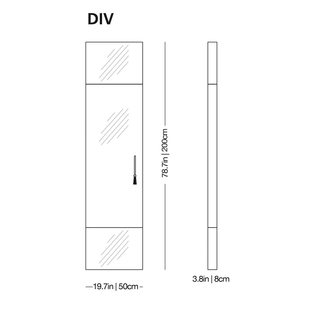 Diva Mirror Floor Mirrors Glas Italia