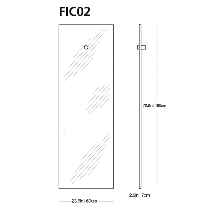 Fiction - Mirror Wall Mirrors Glas Italia