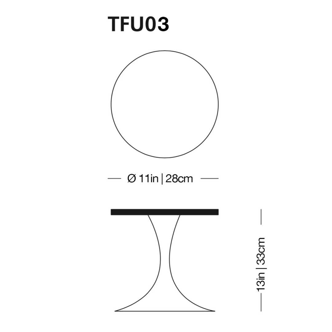 Funghetti Low Glass Table Tables Glas Italia