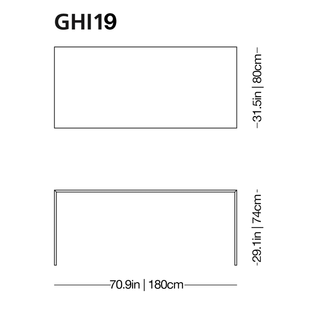 Ghiacciolo Ponte Glass Table Tables Glas Italia