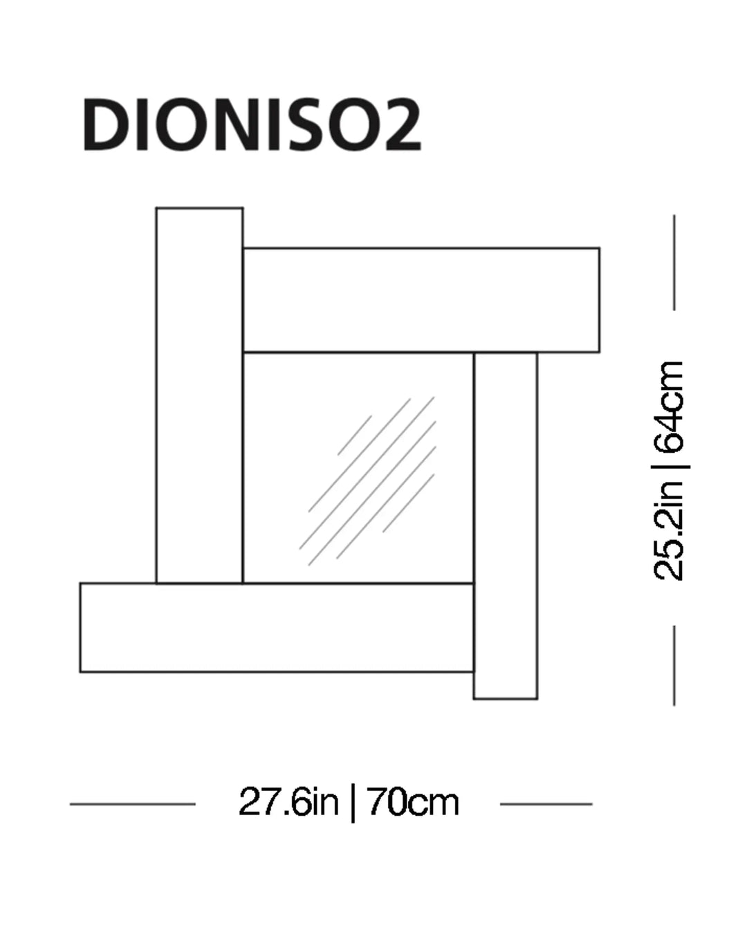 Gli Specchi di Dioniso Mirror Wall Mirrors Glas Italia