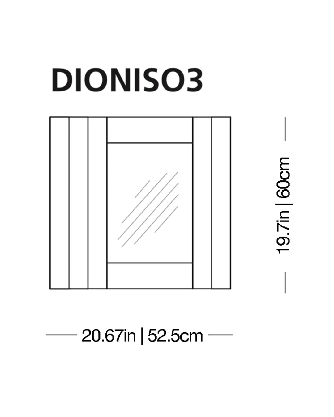 Gli Specchi di Dioniso Mirror Wall Mirrors Glas Italia