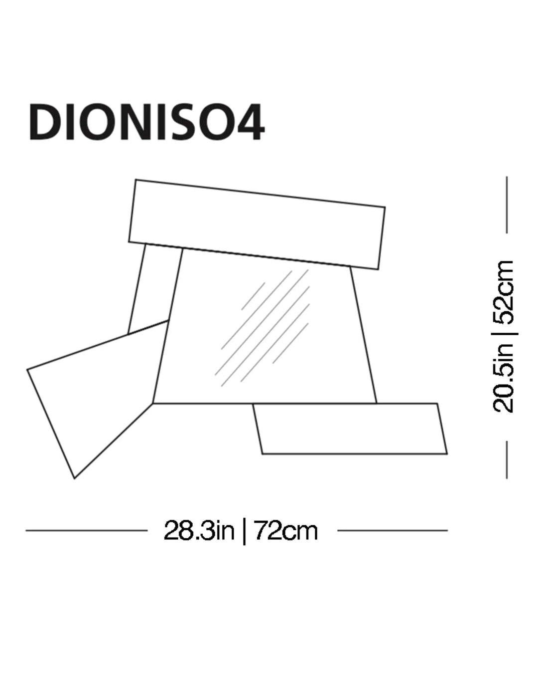 Gli Specchi di Dioniso Mirror Wall Mirrors Glas Italia