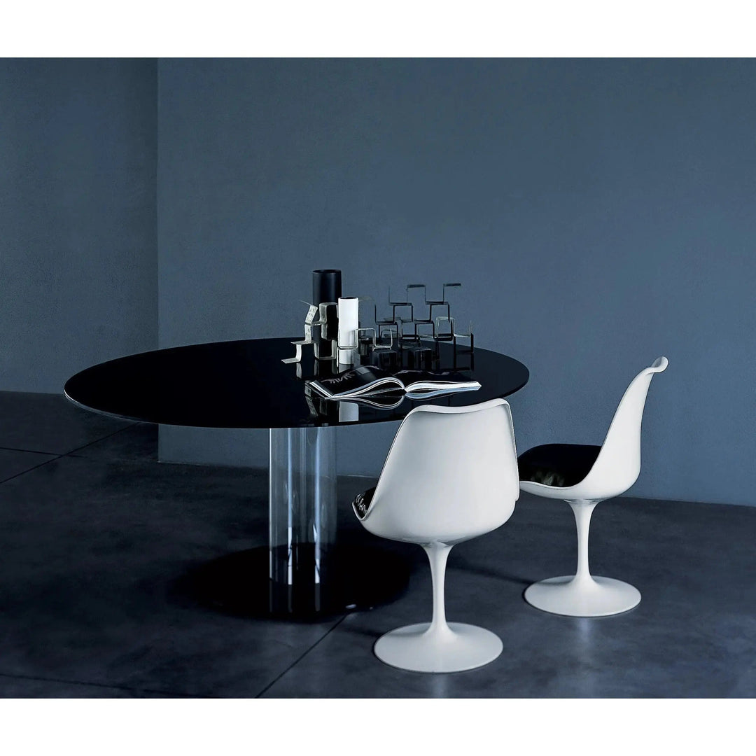 Hub High Glass Table Tables Glas Italia
