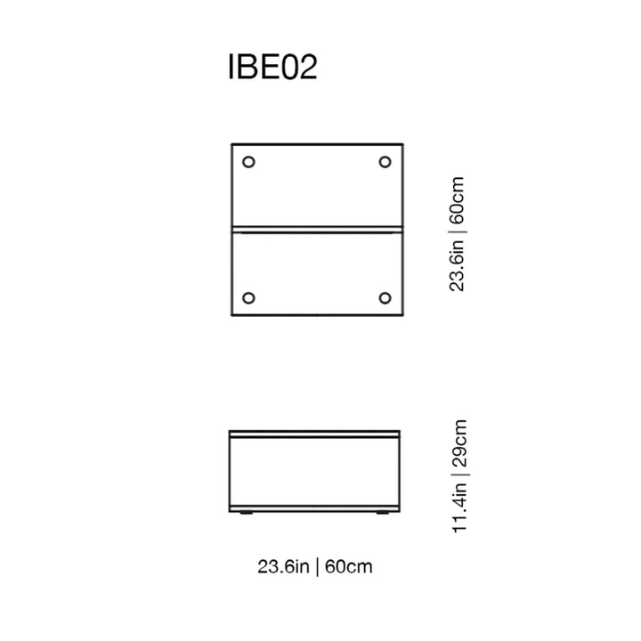 I-Beam Low Table Tables Glas Italia