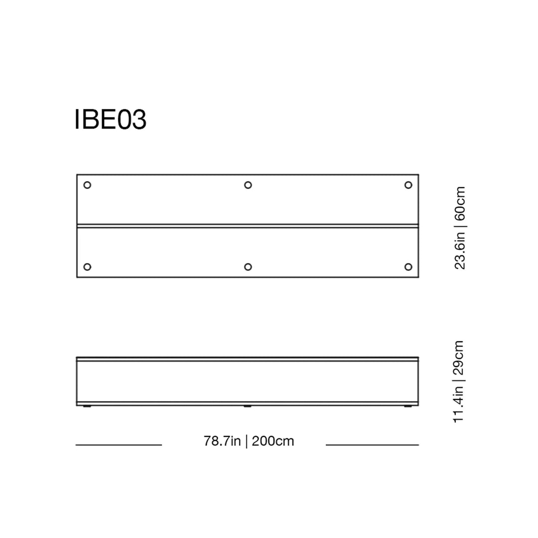 I-Beam Low Table Tables Glas Italia