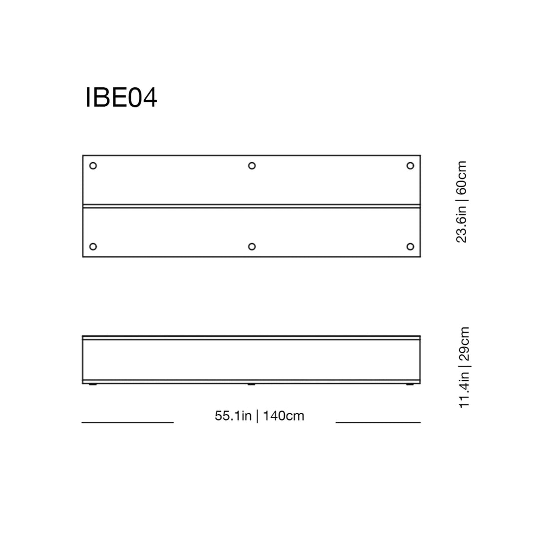I-Beam Low Table Tables Glas Italia
