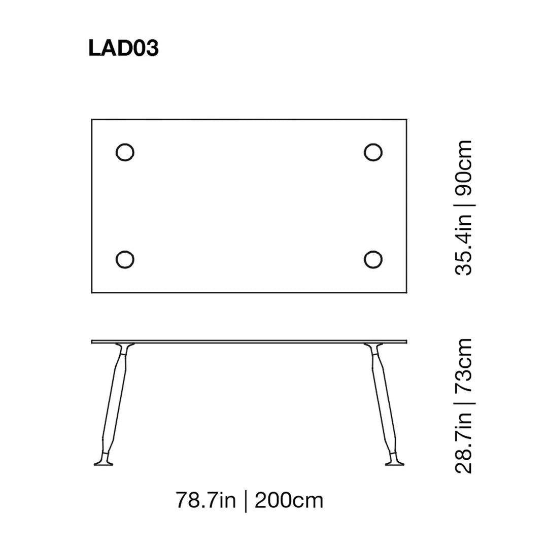 Lady Hio Dining Glass Table Tables Glas Italia