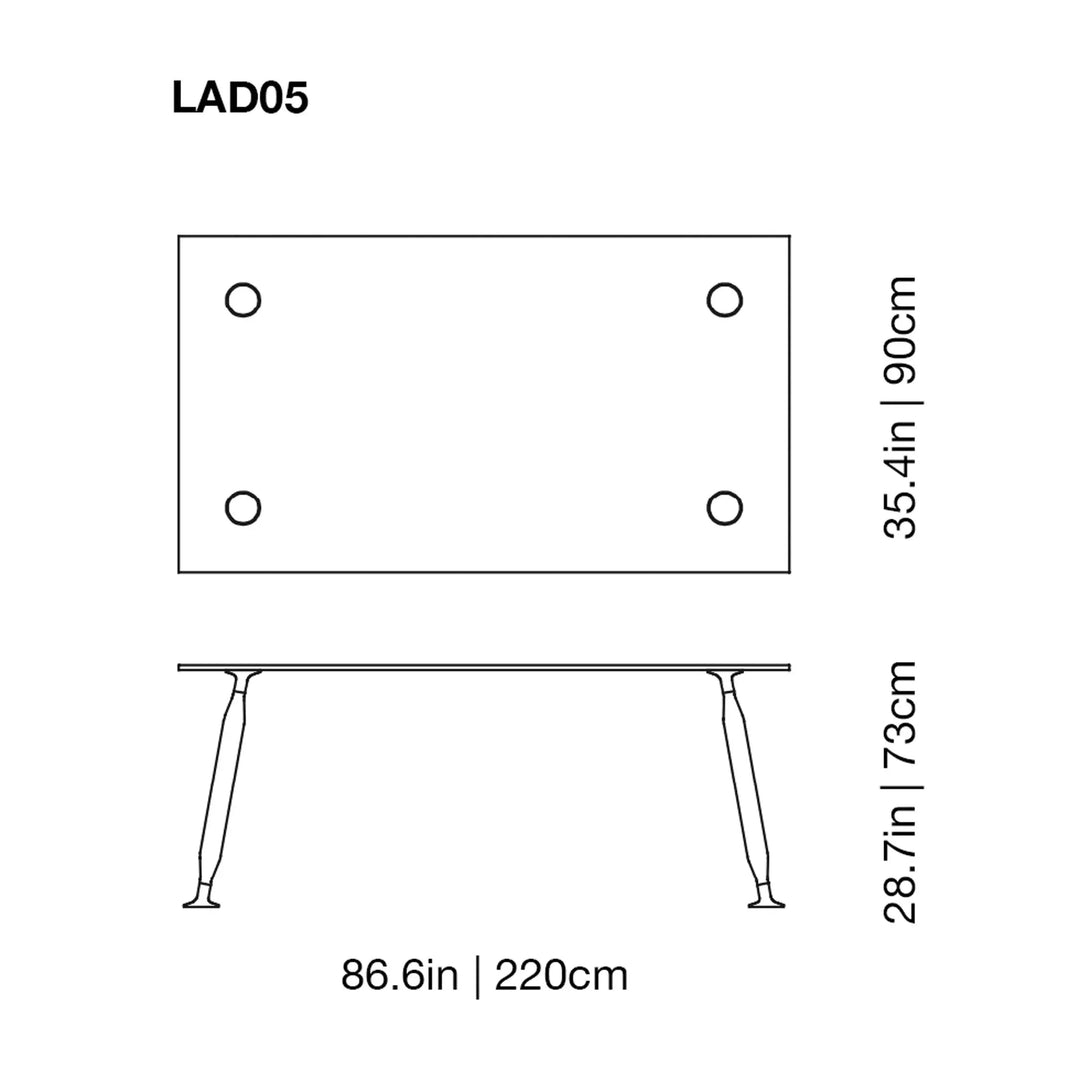 Lady Hio Dining Glass Table Tables Glas Italia