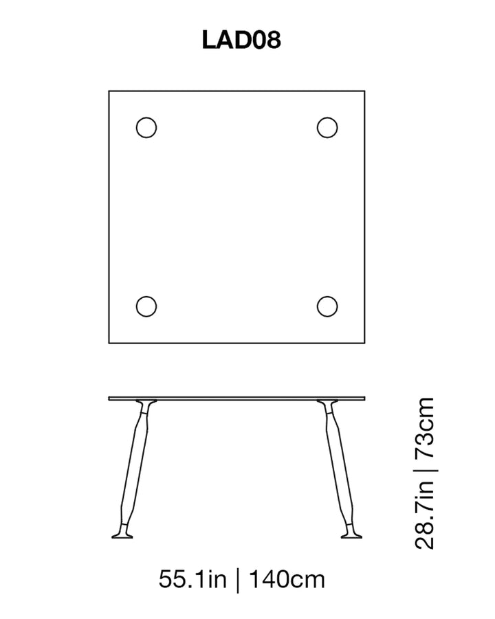 Lady Hio Dining Glass Table Tables Glas Italia