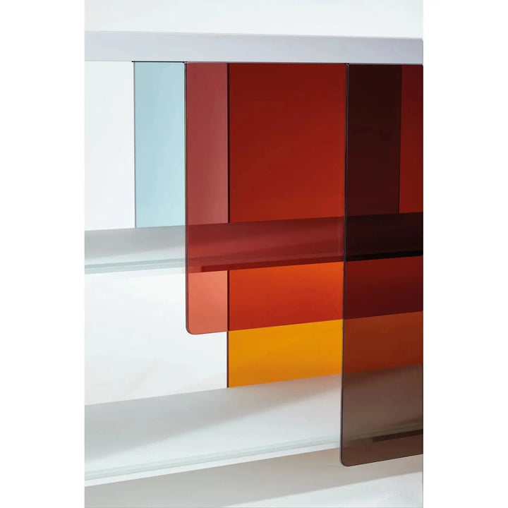 Layers - Glass Bookcase Bookcases & Standing Shelves Glas Italia