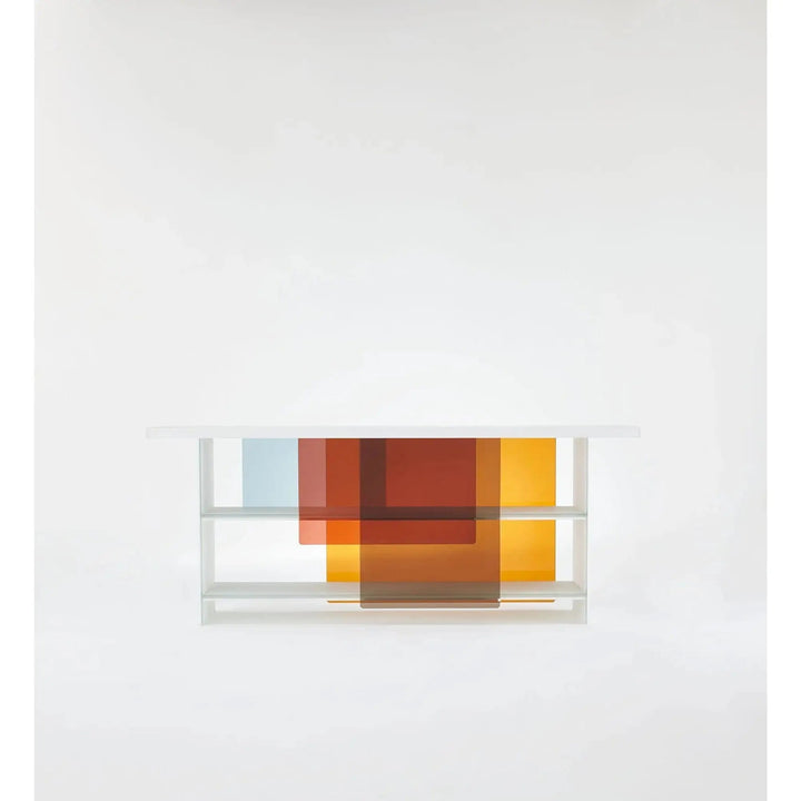 Layers - Glass Bookcase Bookcases & Standing Shelves Glas Italia