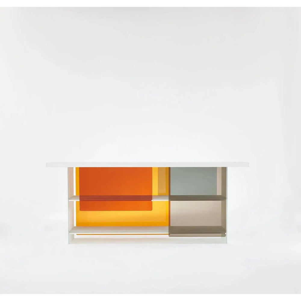 Layers - Glass Bookcase Bookcases & Standing Shelves Glas Italia
