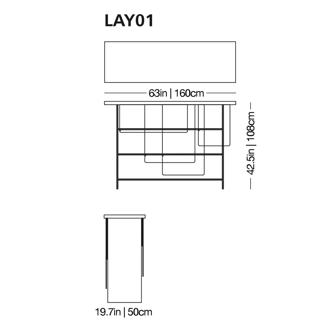 Layers - Glass Bookcase Bookcases & Standing Shelves Glas Italia