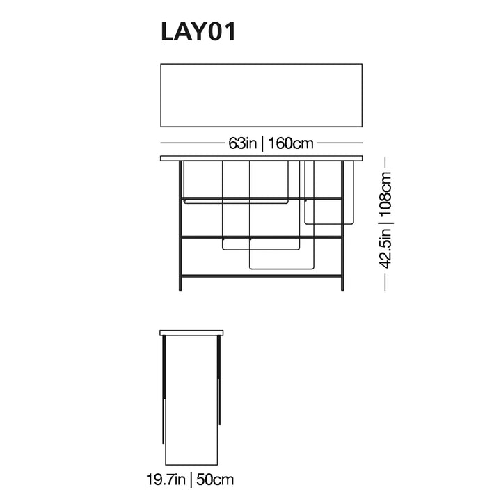 Layers - Glass Bookcase Bookcases & Standing Shelves Glas Italia