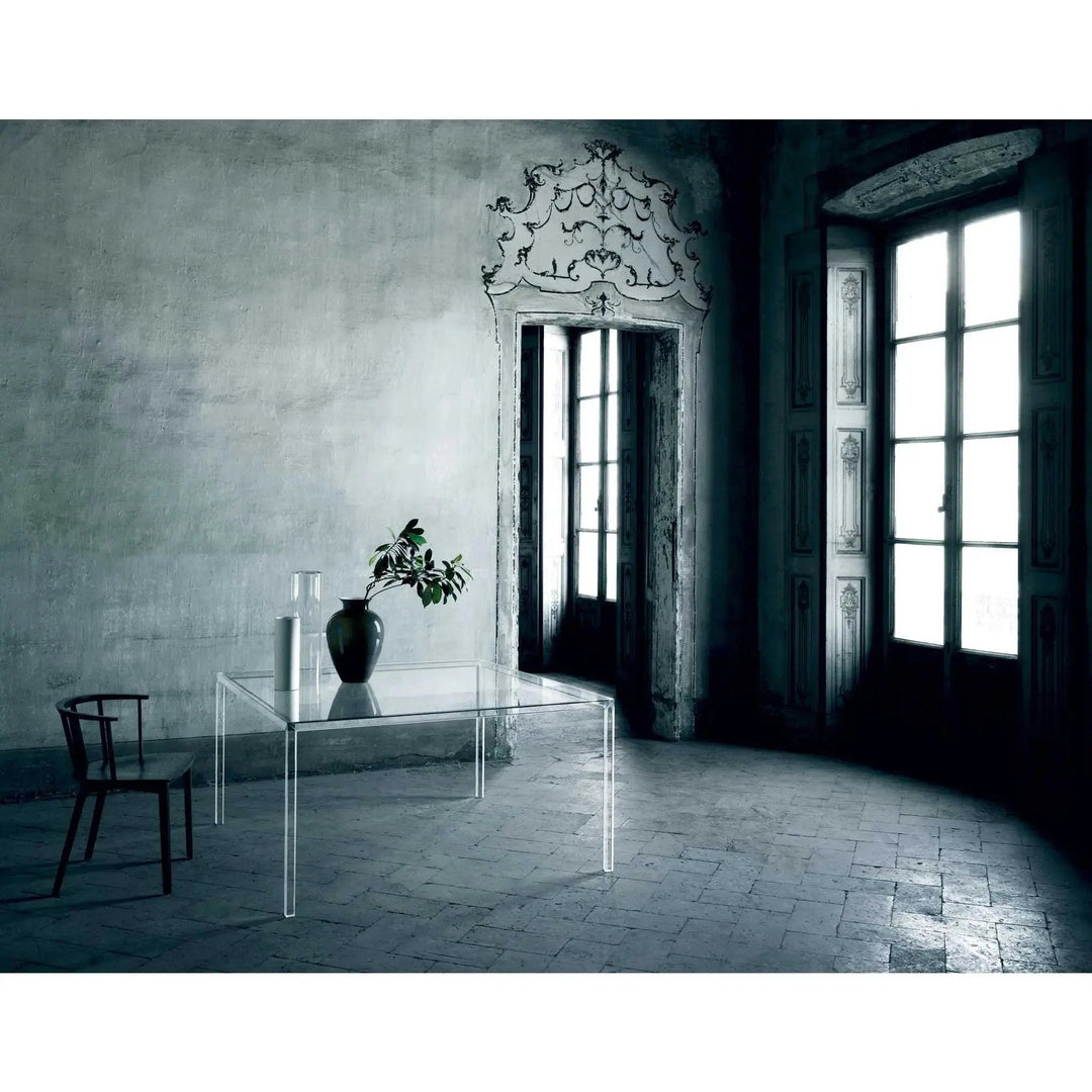 Luminous High Glass Table Tables Glas Italia