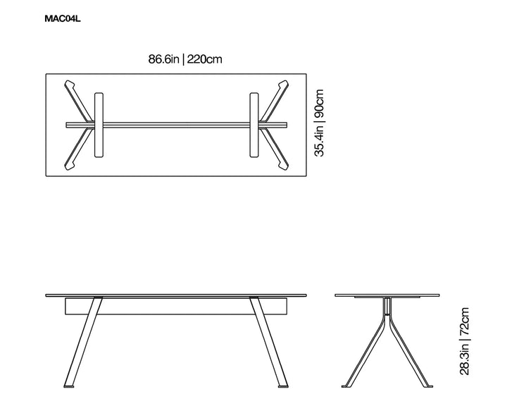Mari Cristal Writing Desk Desks Glas Italia