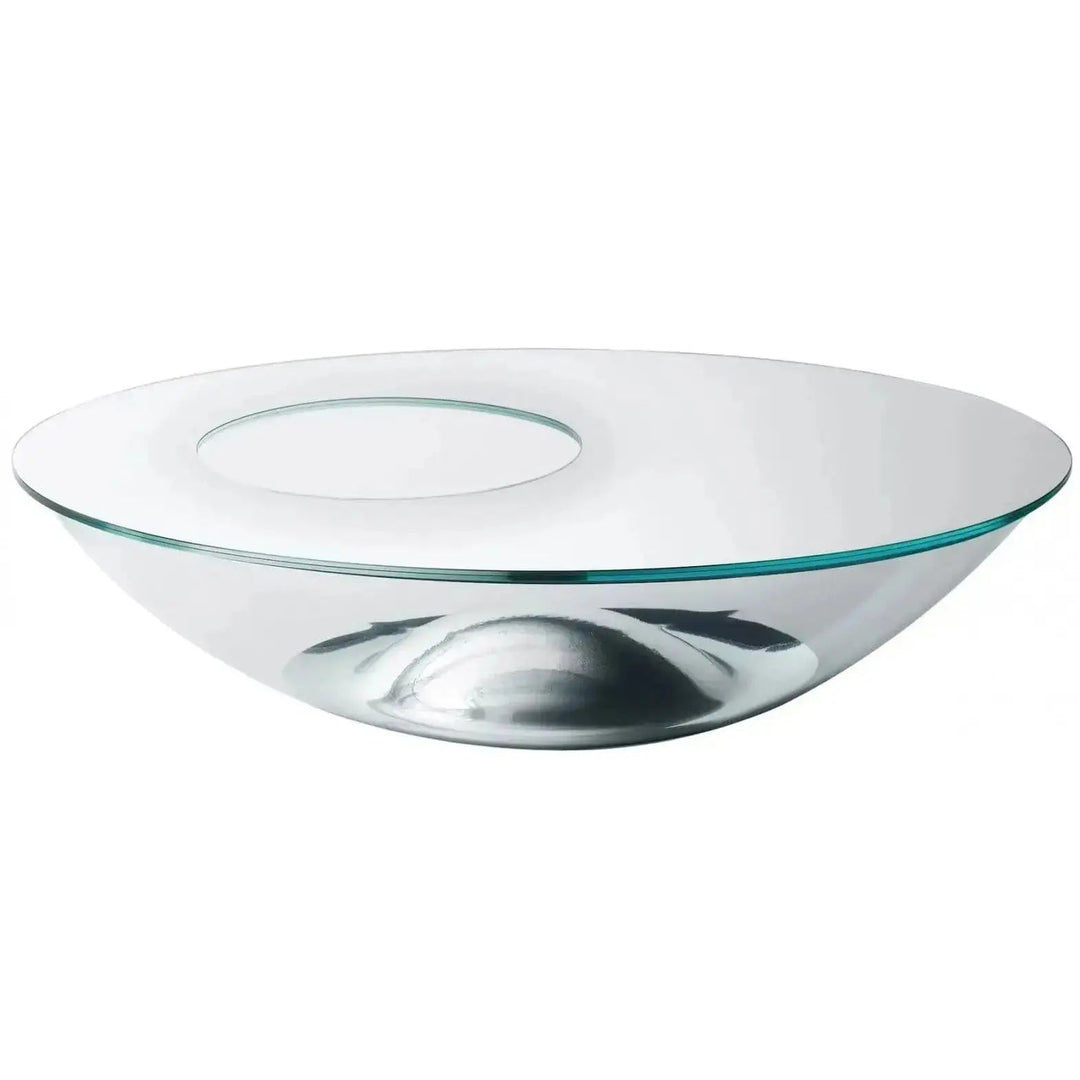 Nacre Low Glass Table FLOOR MODEL SAG HARBOR Tables Glas Italia