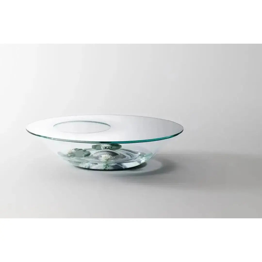 Nacre Low Glass Table - Floor Model Palm Beach Tables Glas Italia