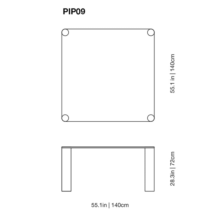 Pipeline High Glass Table Desks Glas Italia