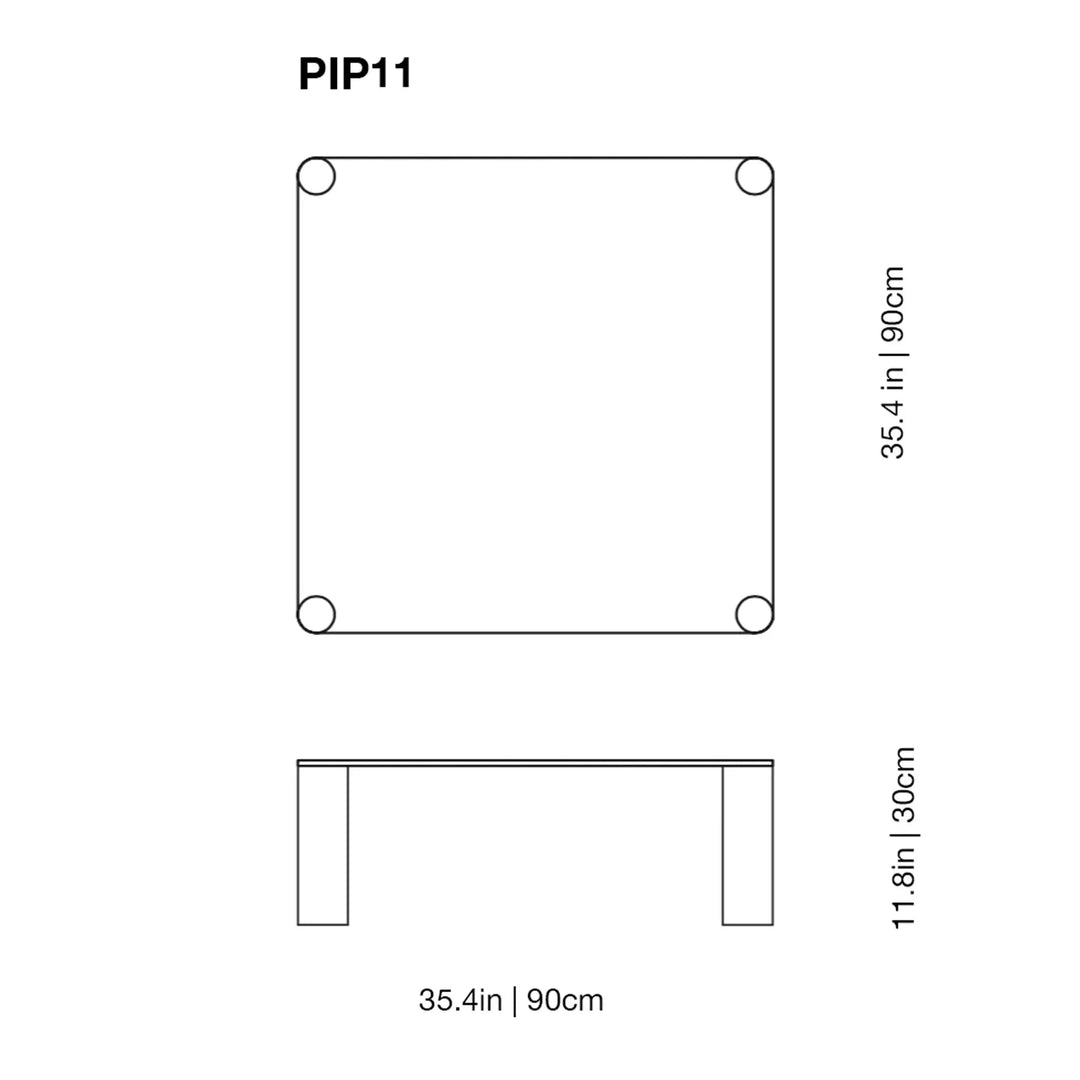 Pipeline Low Glass Table Tables Glas Italia