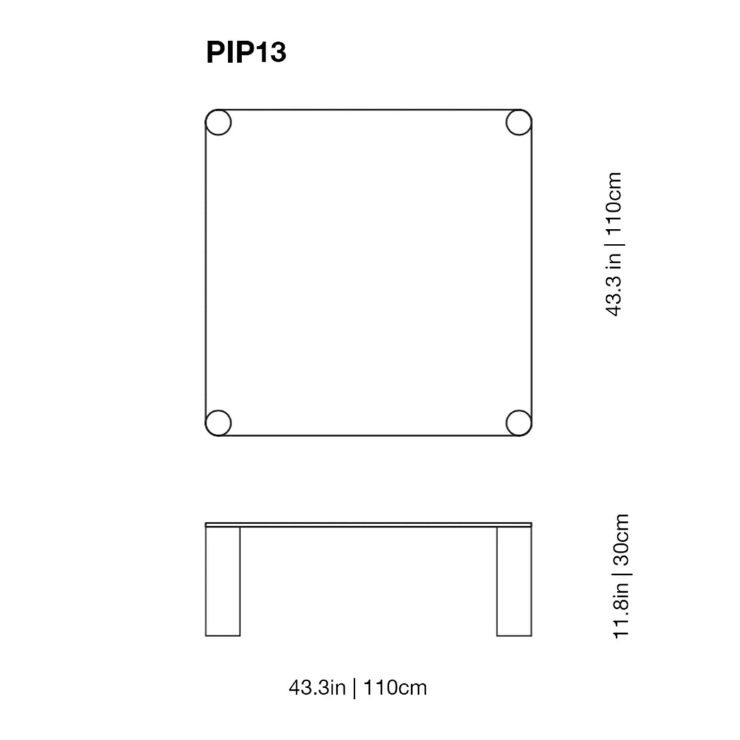 Pipeline Low Glass Table Tables Glas Italia