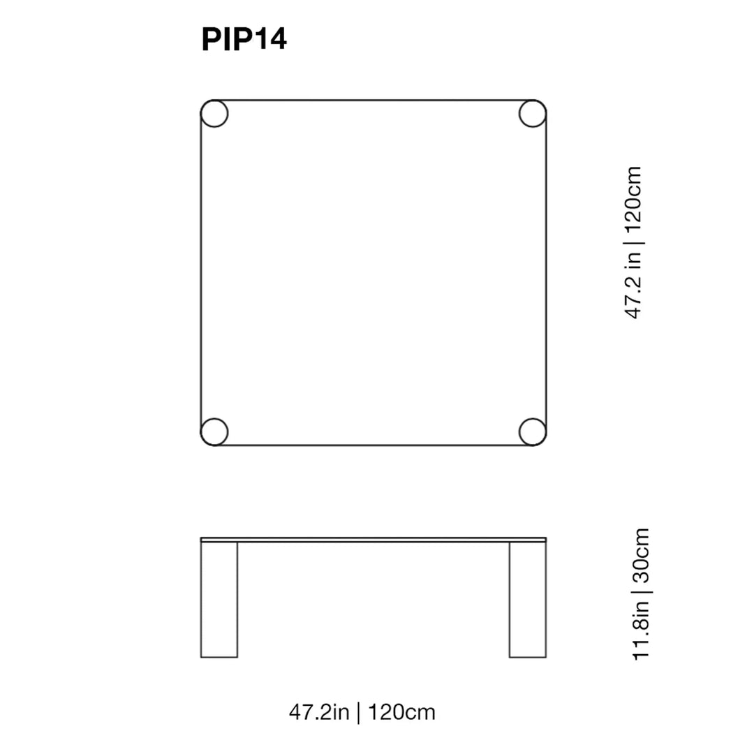 Pipeline Low Glass Table Tables Glas Italia