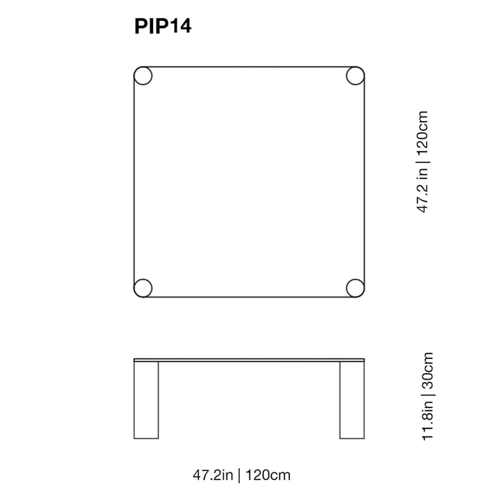 Pipeline Low Glass Table Tables Glas Italia